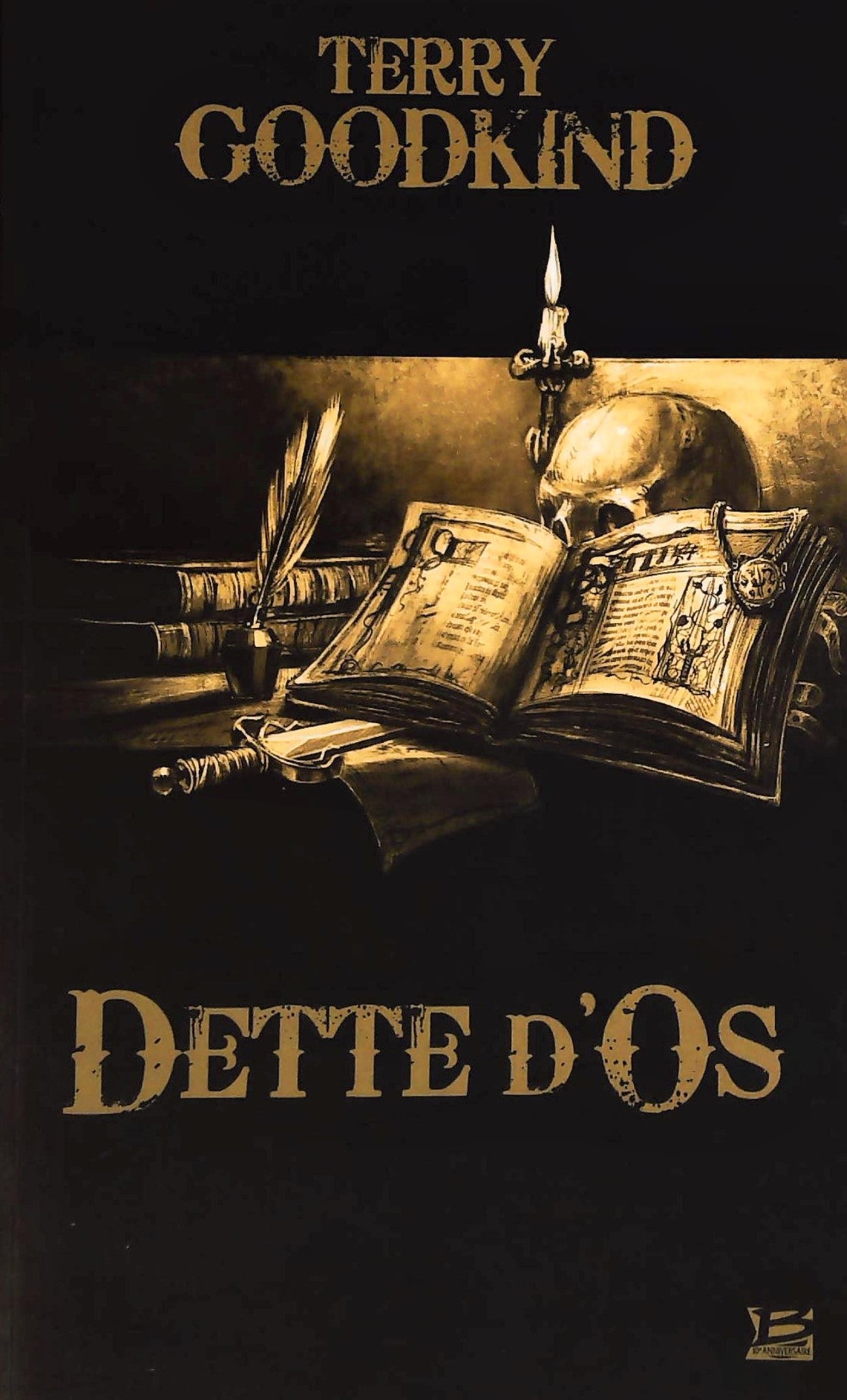 Livre ISBN  Dette d'os (Terry Goodking)