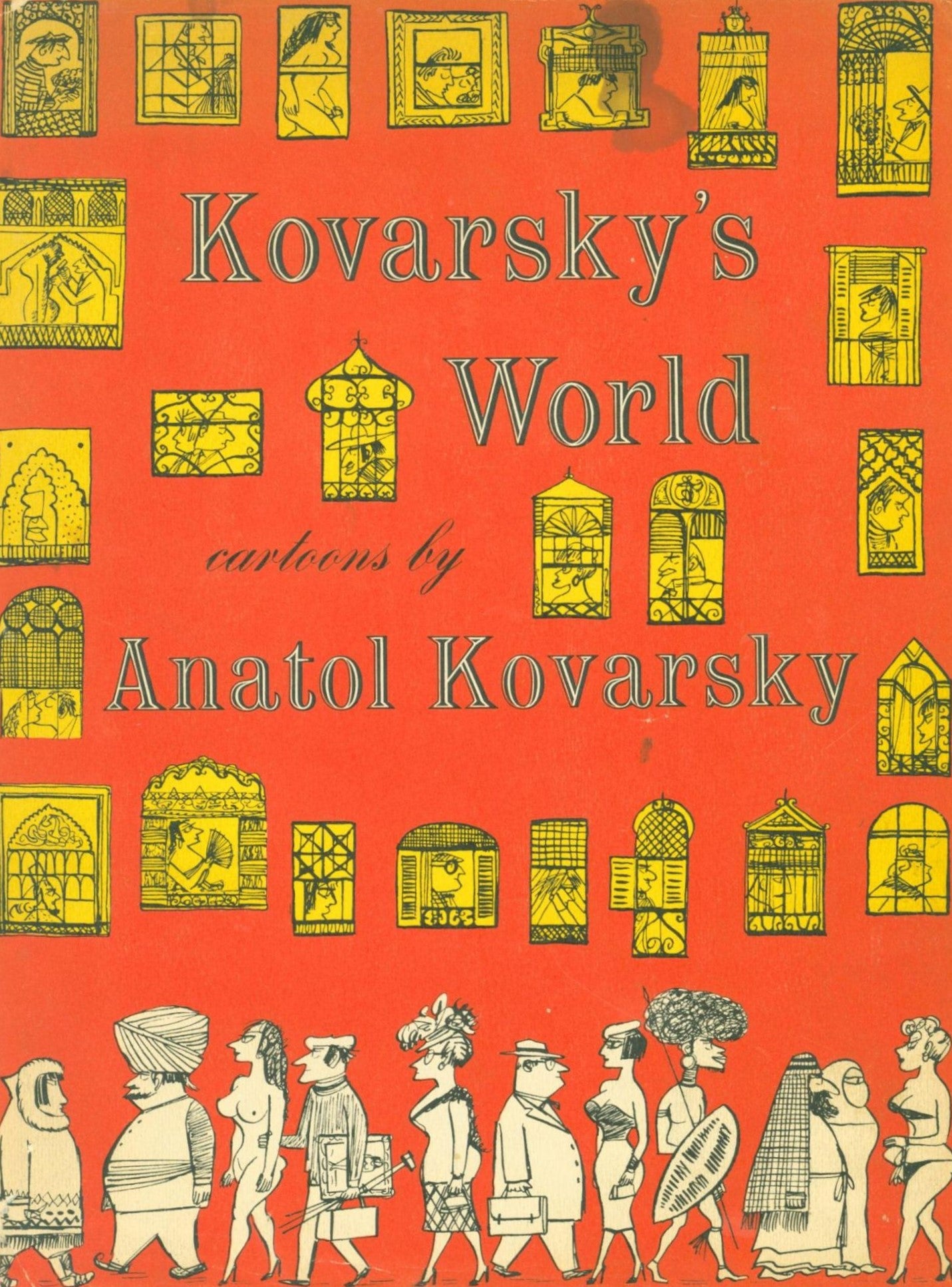 Livre ISBN  Kovarsky's World: Cartoons By Anatol Kovarsky.