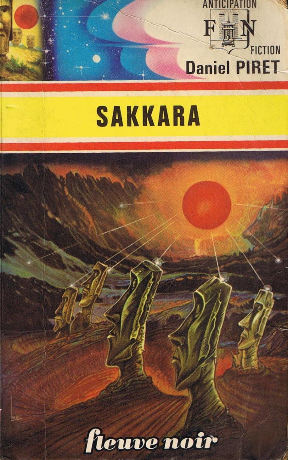 Livre ISBN  Anticipation : Sakkara (Daniel Piret)