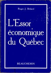 Livre ISBN  L'essor économique du Québec