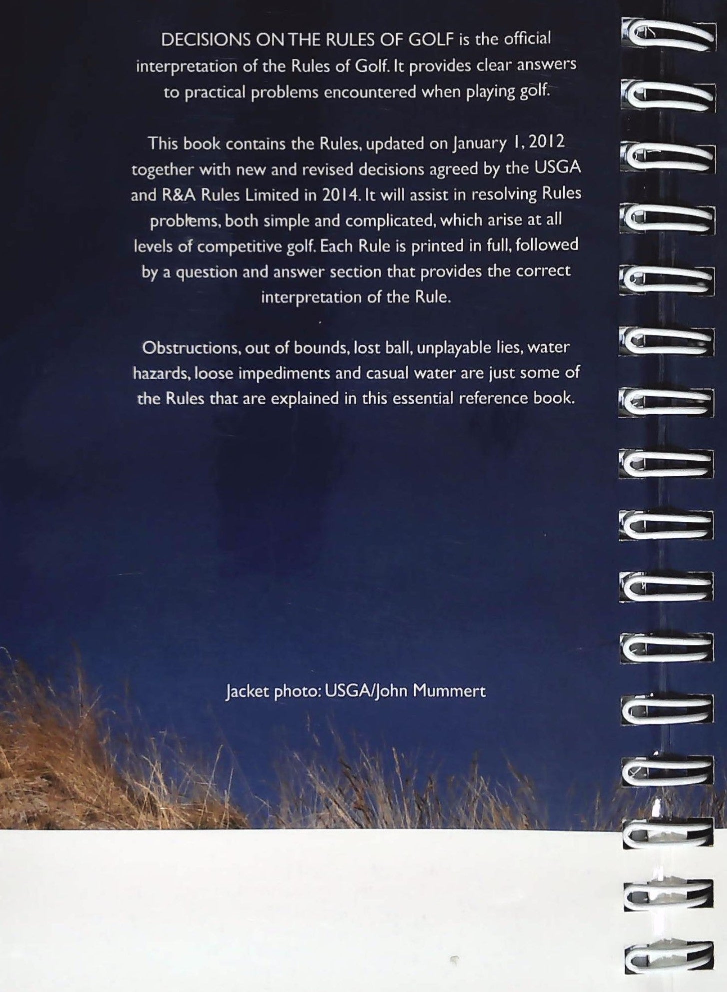 Livre ISBN  Decisions on the rules of golf 2014-2015 (Royal Canadian Golf Association)